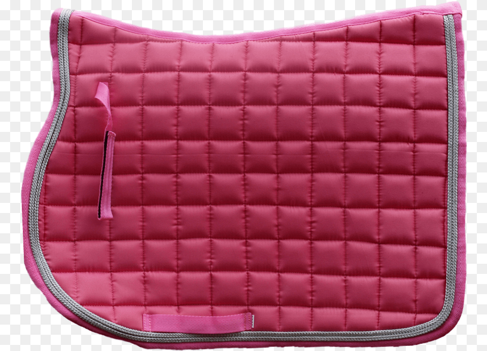 Dressage Cotton Saddle Pad Elegant Sliver Borders 15mm Cushion, Accessories, Bag, Handbag Free Png Download