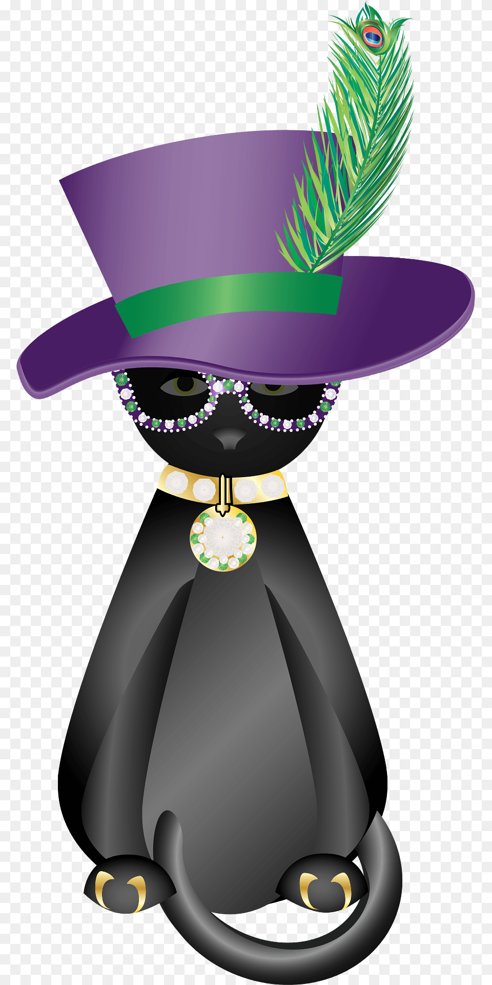 Dressed Up Cat Clipart, Clothing, Hat, Person, Animal Free Png Download