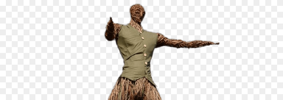 Dressed Wicker Man, Scarecrow, Adult, Female, Person Free Png Download