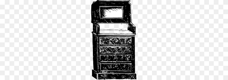 Dresser Cabinet, Drawer, Furniture, Blackboard Free Png Download