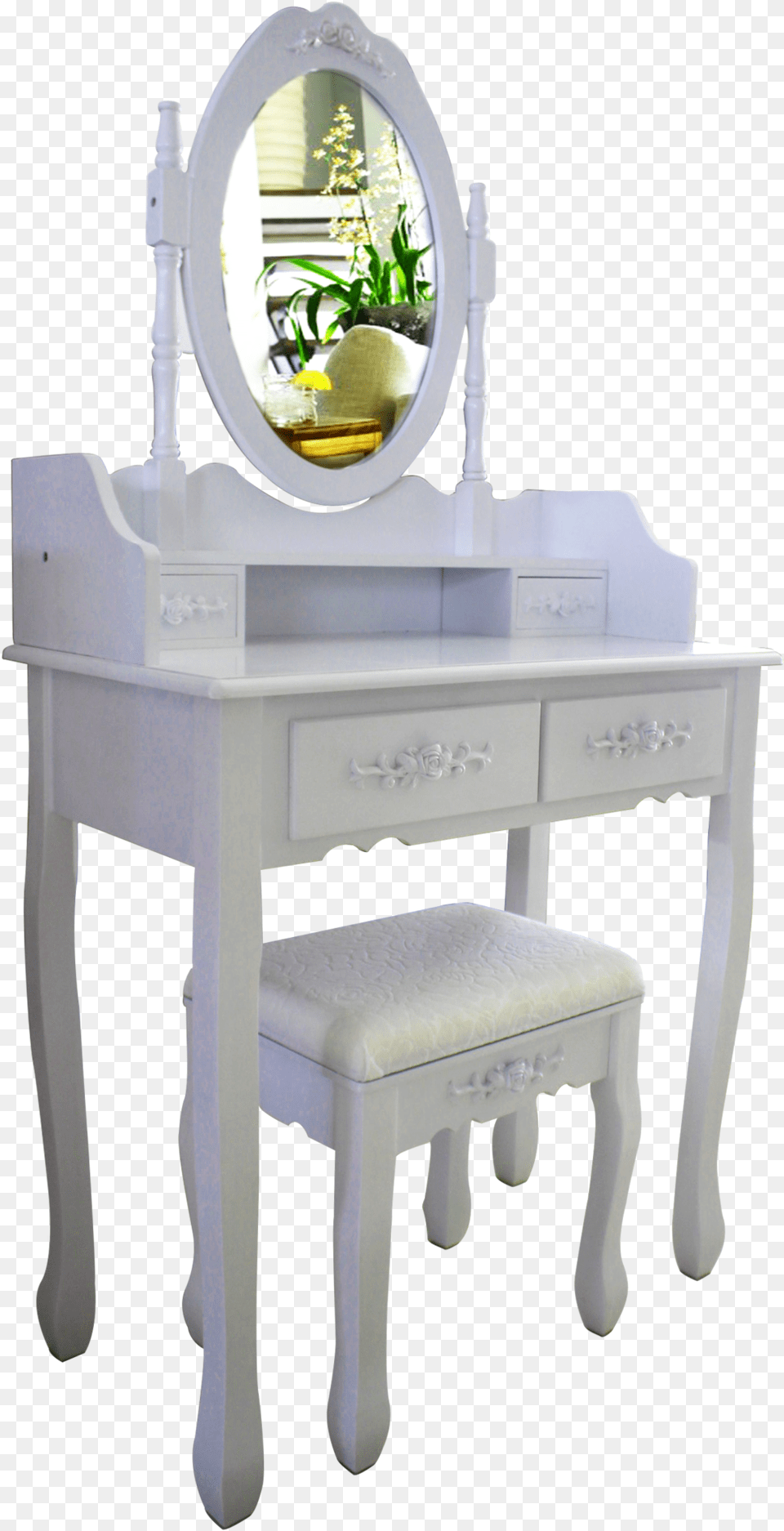 Dresser, Furniture, Table, Mirror Png Image