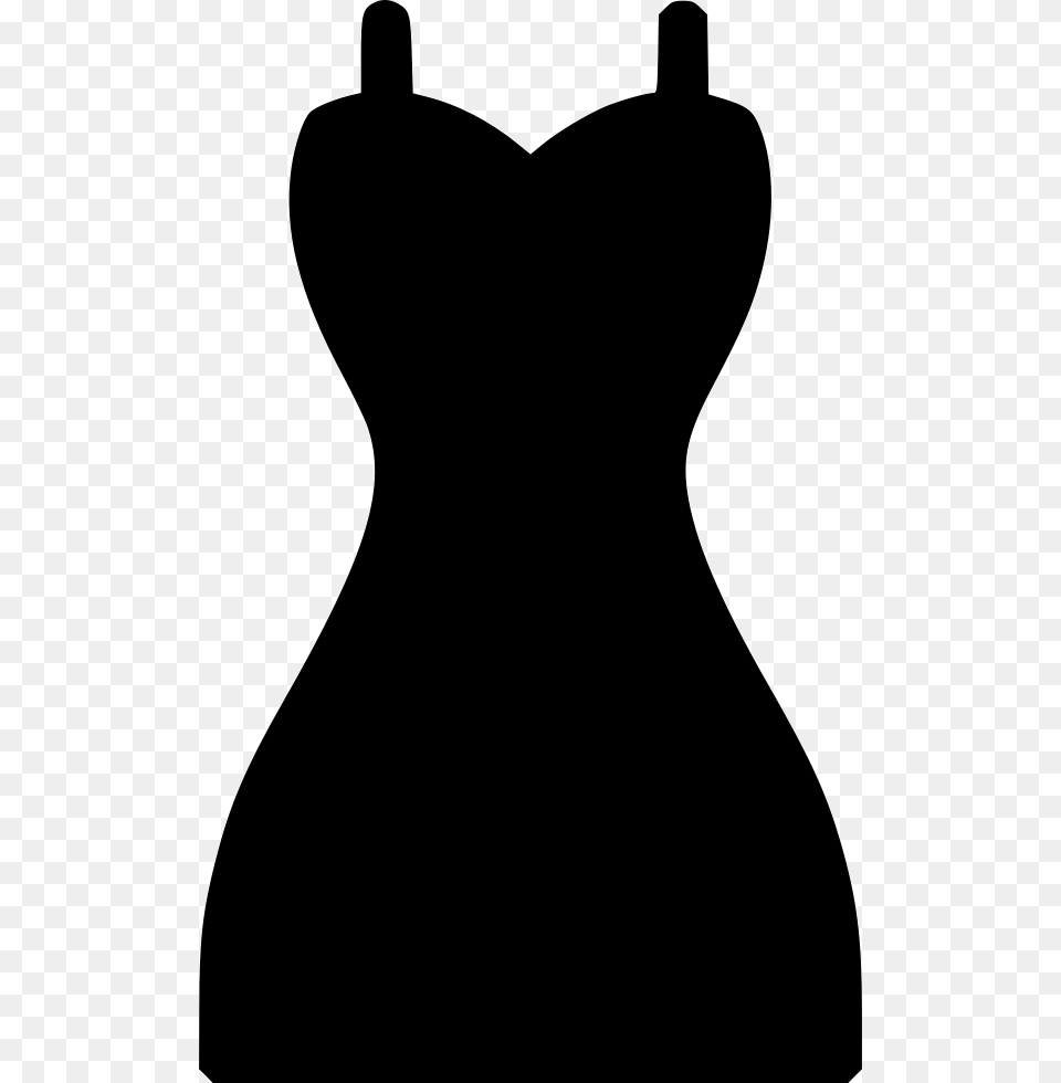 Dresses, Silhouette, Stencil Free Png Download