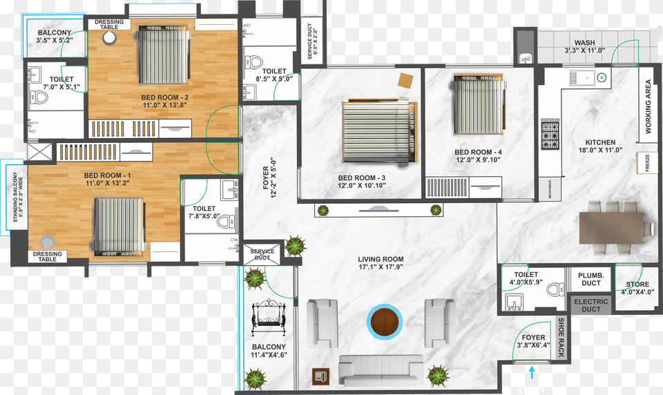 Dressing Table Top View, Diagram, Floor Plan, Chart, Plan Png