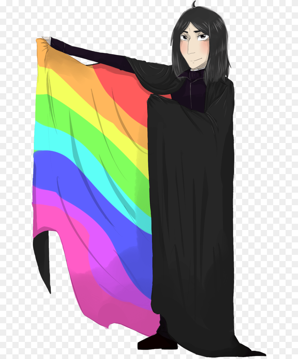 Drew Banana Ge Ge S Rainbow Sev Because He A Precious Illustration, Fashion, Adult, Female, Person Png