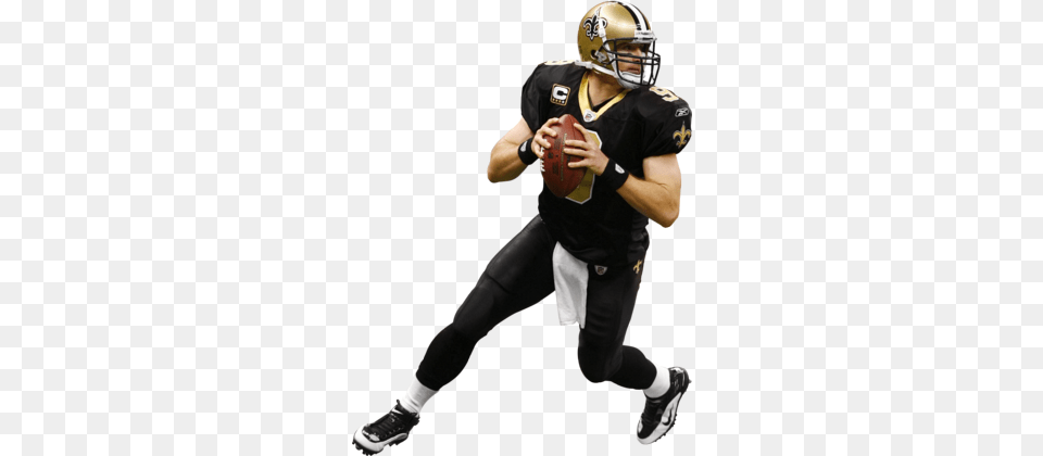 Drew Brees 3 New Orleans Saints Wallpaper Mouse Pad, Helmet, Playing American Football, Person, Sport Free Transparent Png