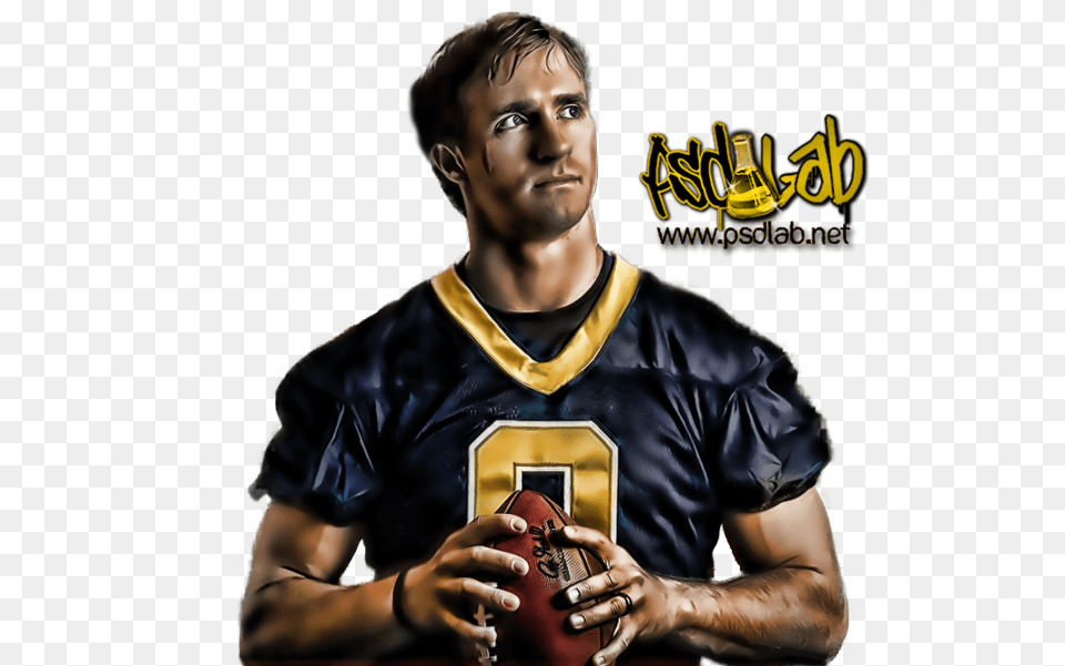 Drew Brees 96 In Collection For American Football, Head, Portrait, Photography, Person Free Png