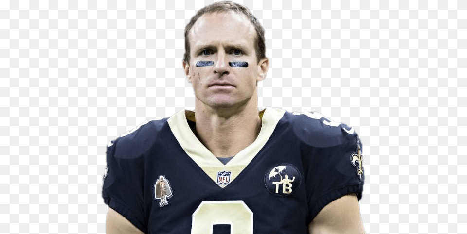Drew Brees Picture Funny Nfl Memes 2020, T-shirt, Person, Head, Photography Png