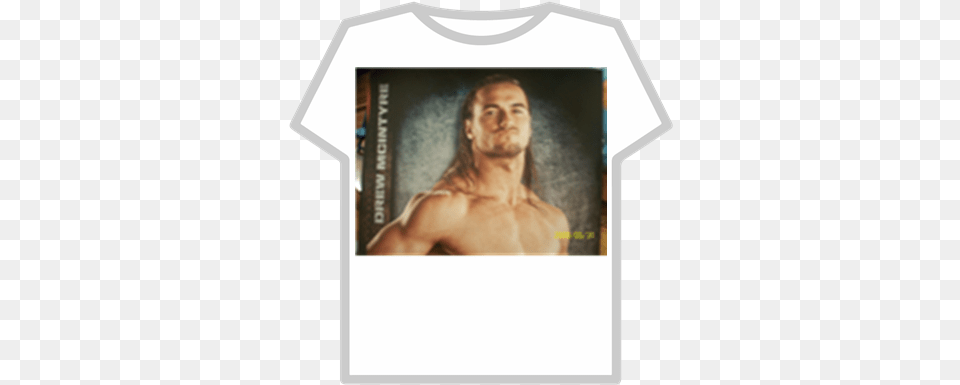 Drew Mcintyre Picture T Attack On Titan T Shirt Roblox, Clothing, T-shirt, Adult, Male Png