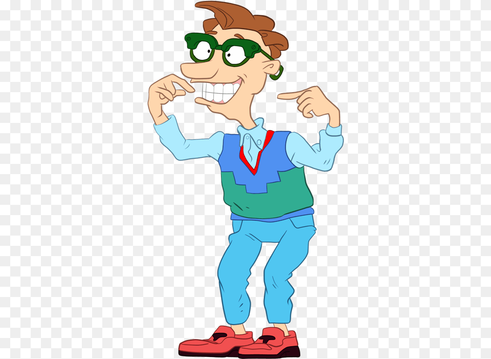 Drew Pickles Showing His Teeth Ts207 Drew Pickles Rugrats, Baby, Cartoon, Person, Face Free Png Download