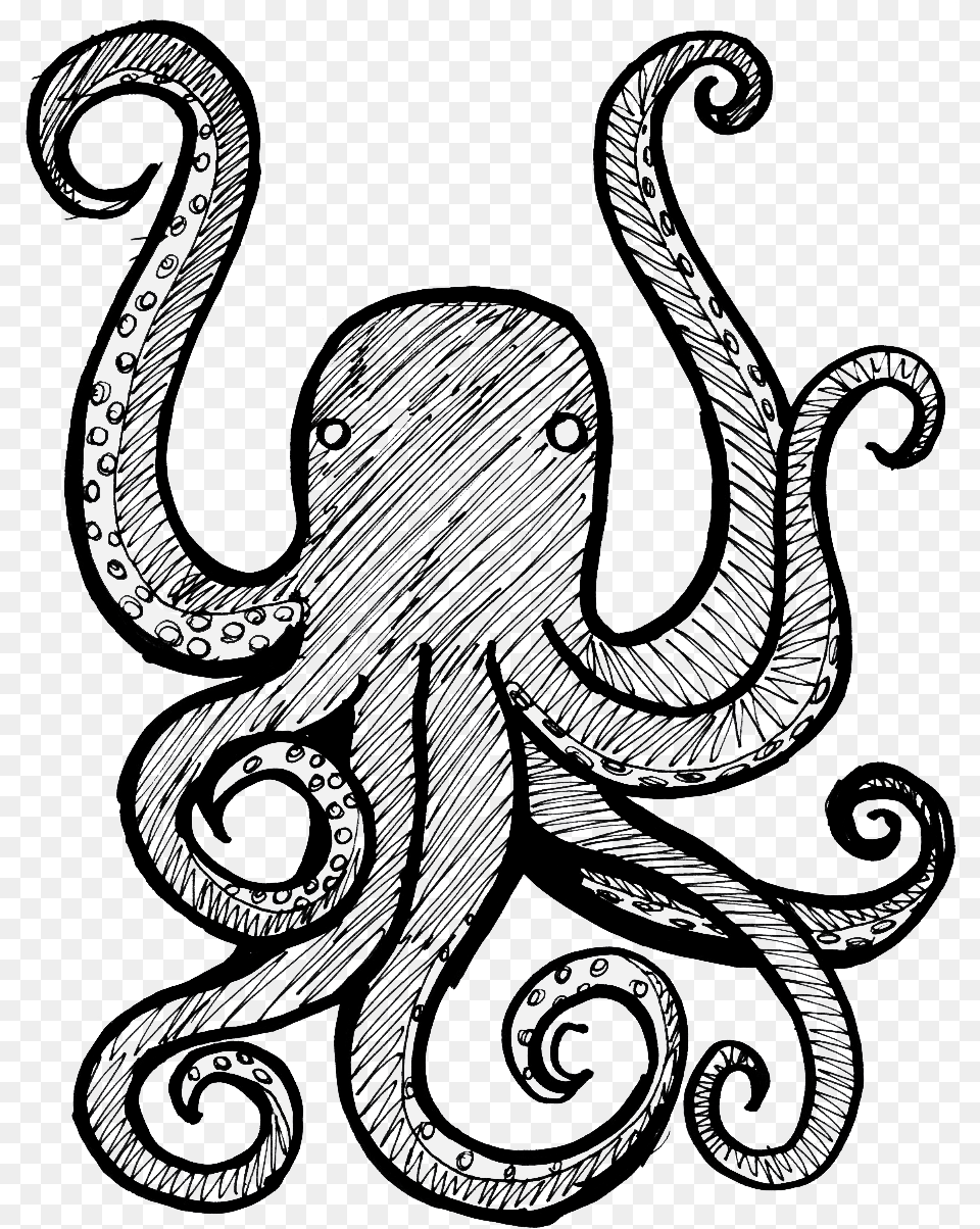 Drew Piston Home Pemrose Nashville Octopus, Pattern, Animal, Sea Life, Art Free Png
