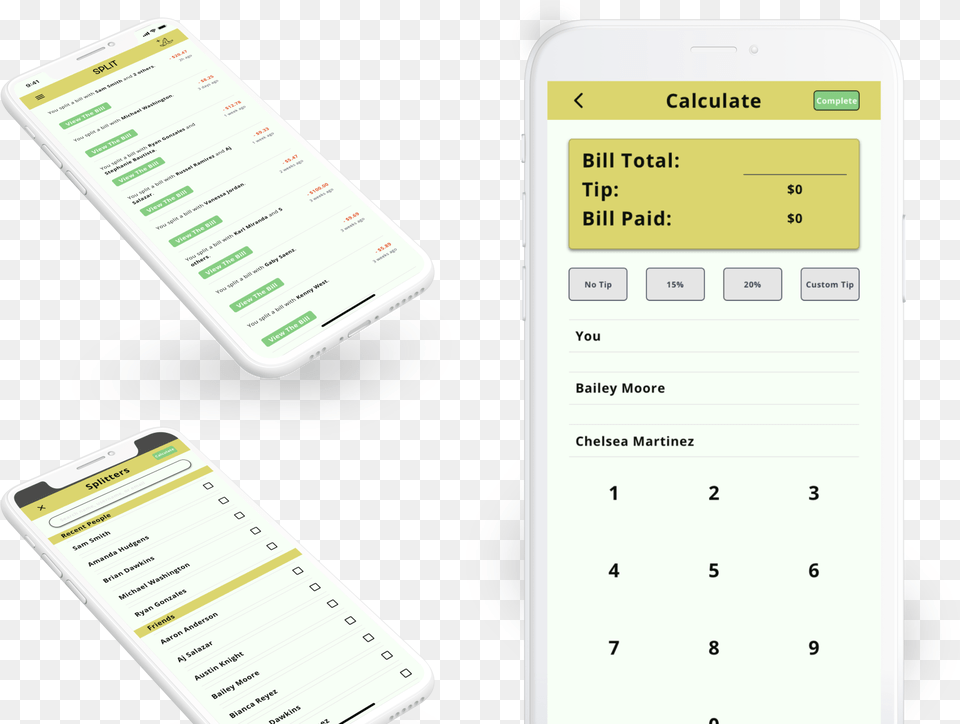 Dribbble Dailyui004calculatorpng By Roland Catapia Mobile Phone, Text, Electronics, Mobile Phone Free Png Download
