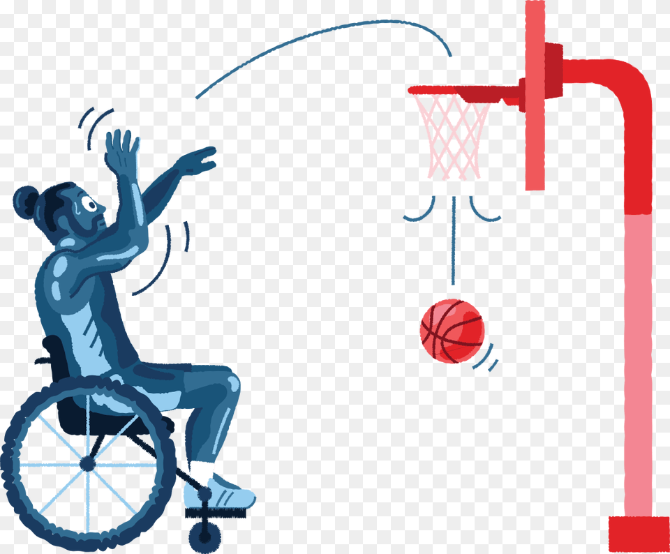 Dribble Basketball, Hoop, Person, Machine, Wheel Png