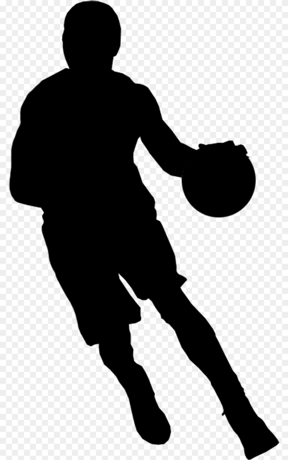 Dribble Basketball, Gray Free Transparent Png