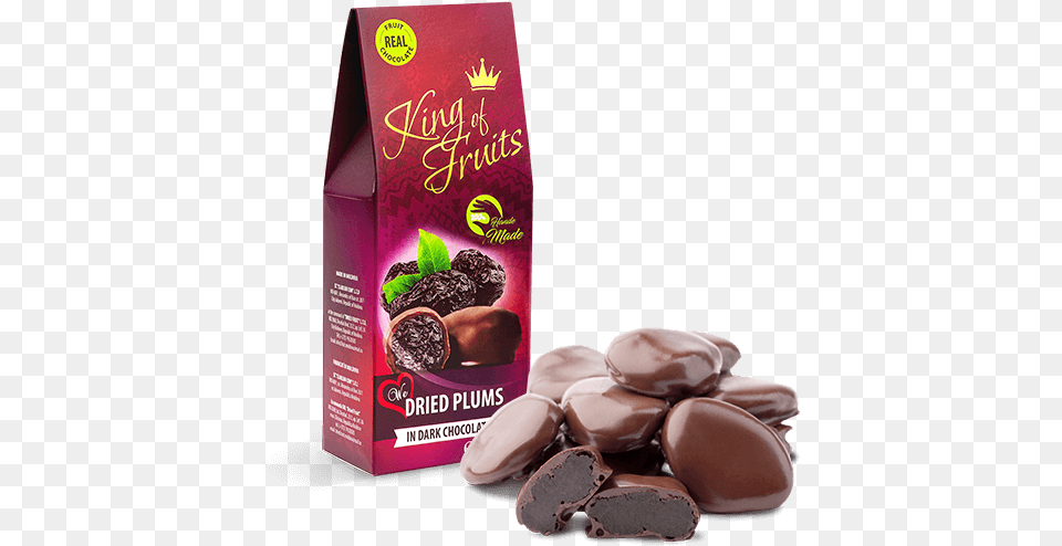 Dried Plums In Dark Chocolate Dark Chocolate, Cocoa, Dessert, Food, Cup Free Png