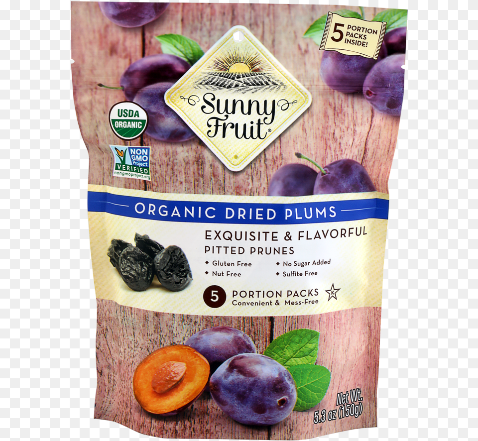 Dried Prunes Organic, Food, Fruit, Plant, Produce Free Png