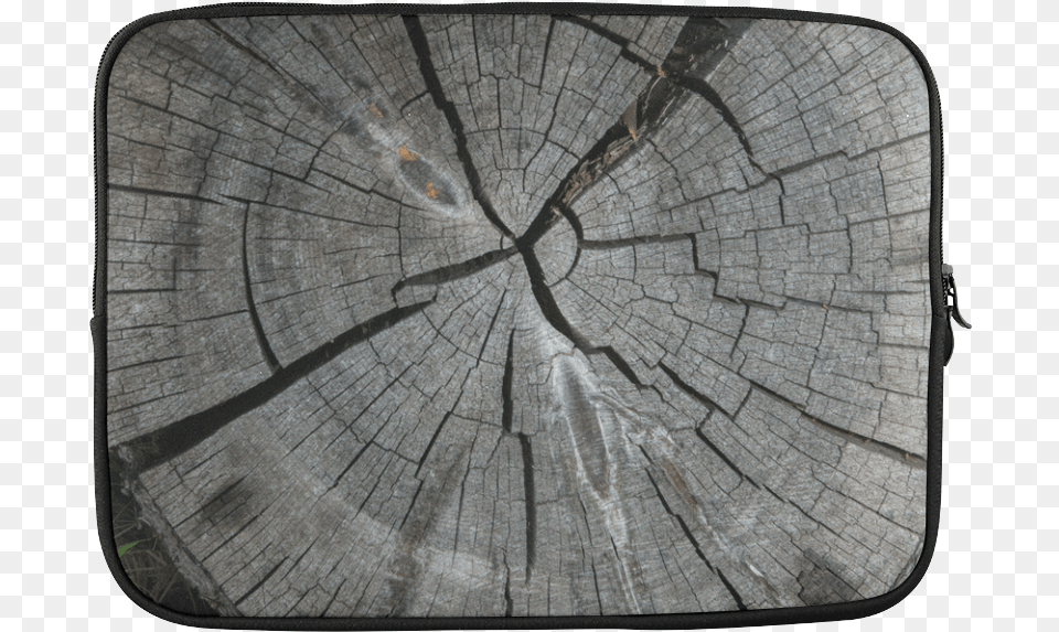Dried Tree Stump Custom Sleeve For Laptop Drawing, Plant, Tree Stump, Wood Free Png Download