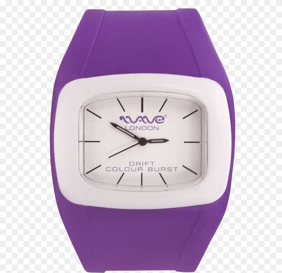 Drift Colour Burst Purple White Unisex Watch Analog Watch, Arm, Body Part, Person, Wristwatch Free Png