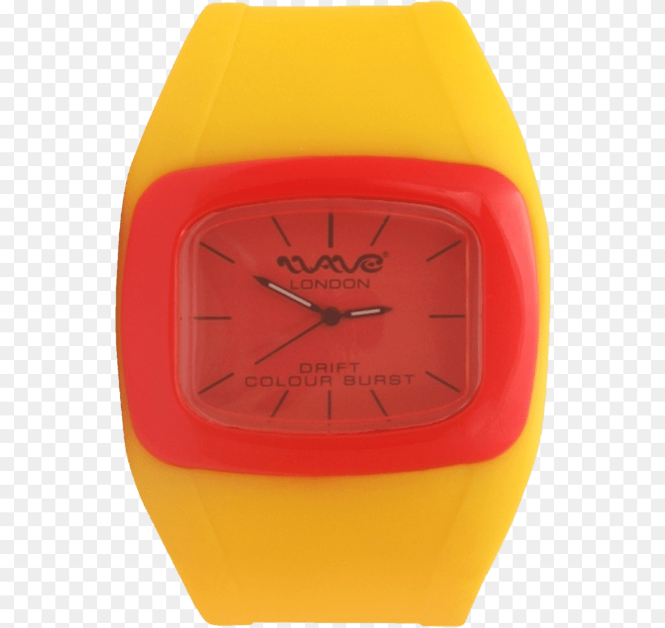 Drift Colour Burst Range Yellow Amp Red Unisex Watch, Wristwatch, Arm, Body Part, Person Free Transparent Png