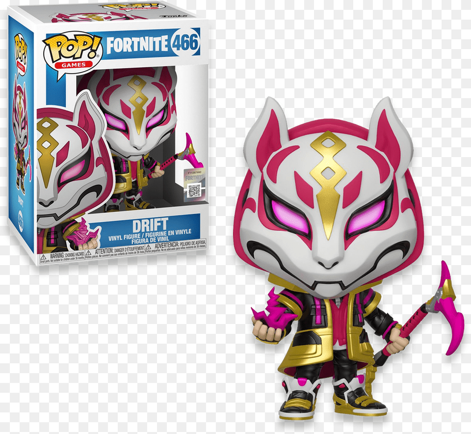 Drift Fortnite Funko Pop, Toy, Baby, Person Png
