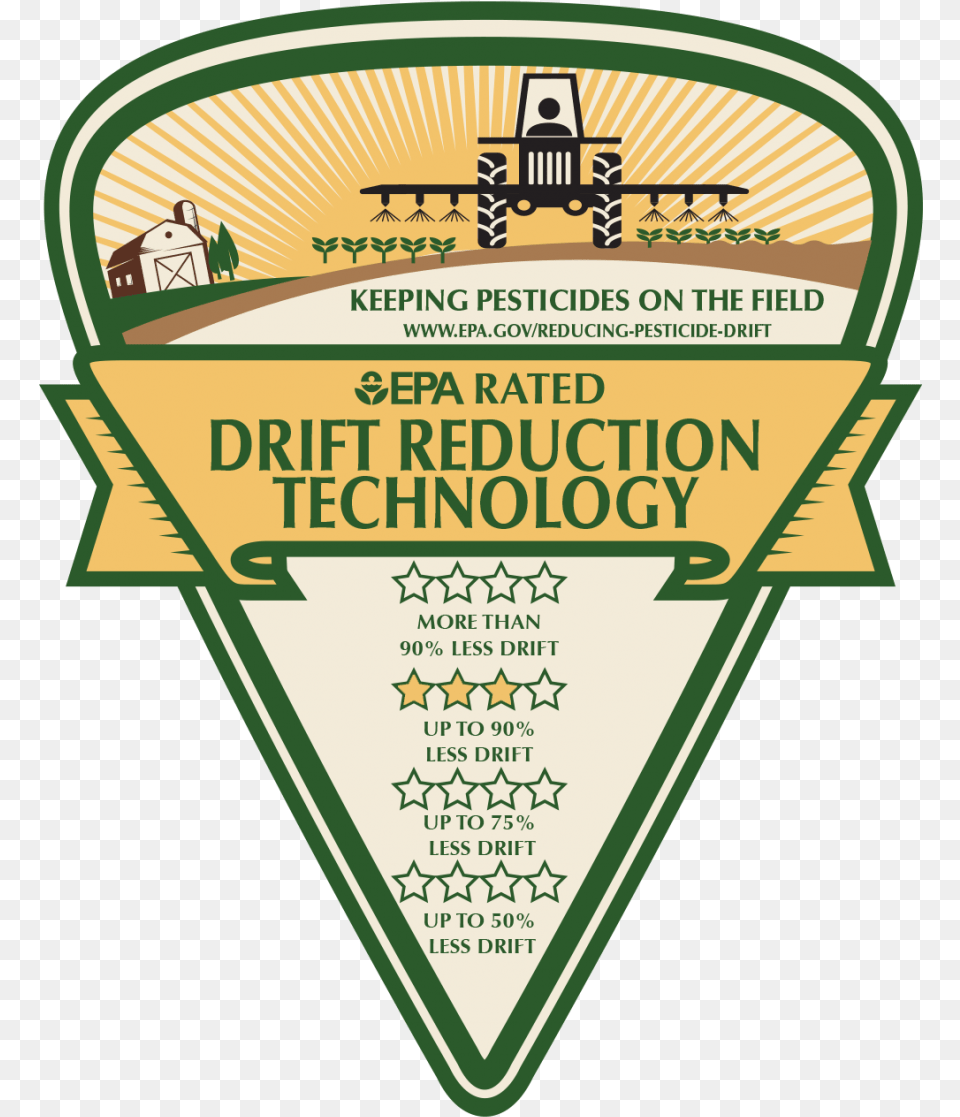 Drift Reduction Technology Logo Epa Lead Safe, Badge, Symbol, Advertisement, Poster Free Png