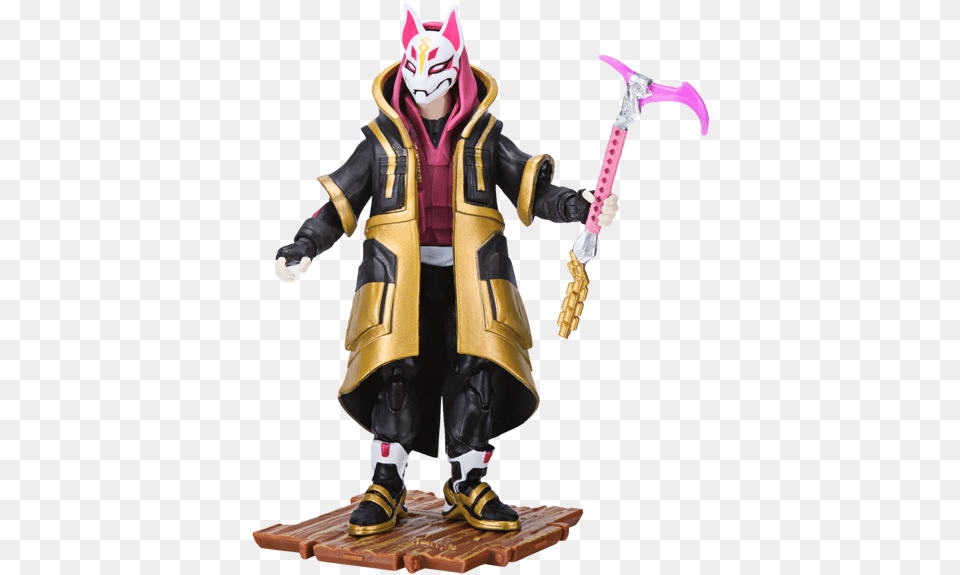 Drift Solo Mode Core Figure Fortnite Action Figures Drift, Adult, Female, Person, Woman Png