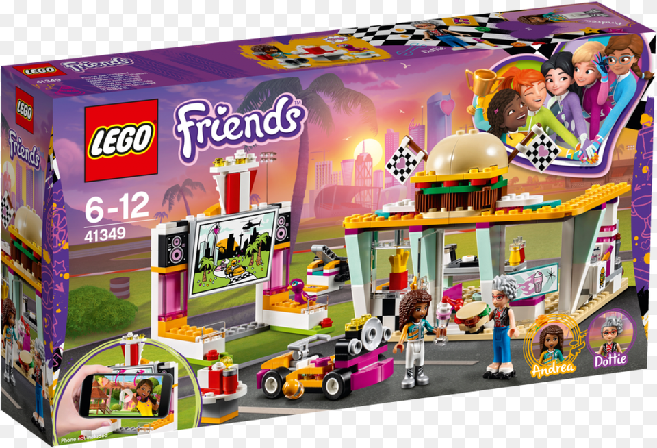 Drifting Diner Lego Friends, Toy, Person, Play Area, Machine Png Image