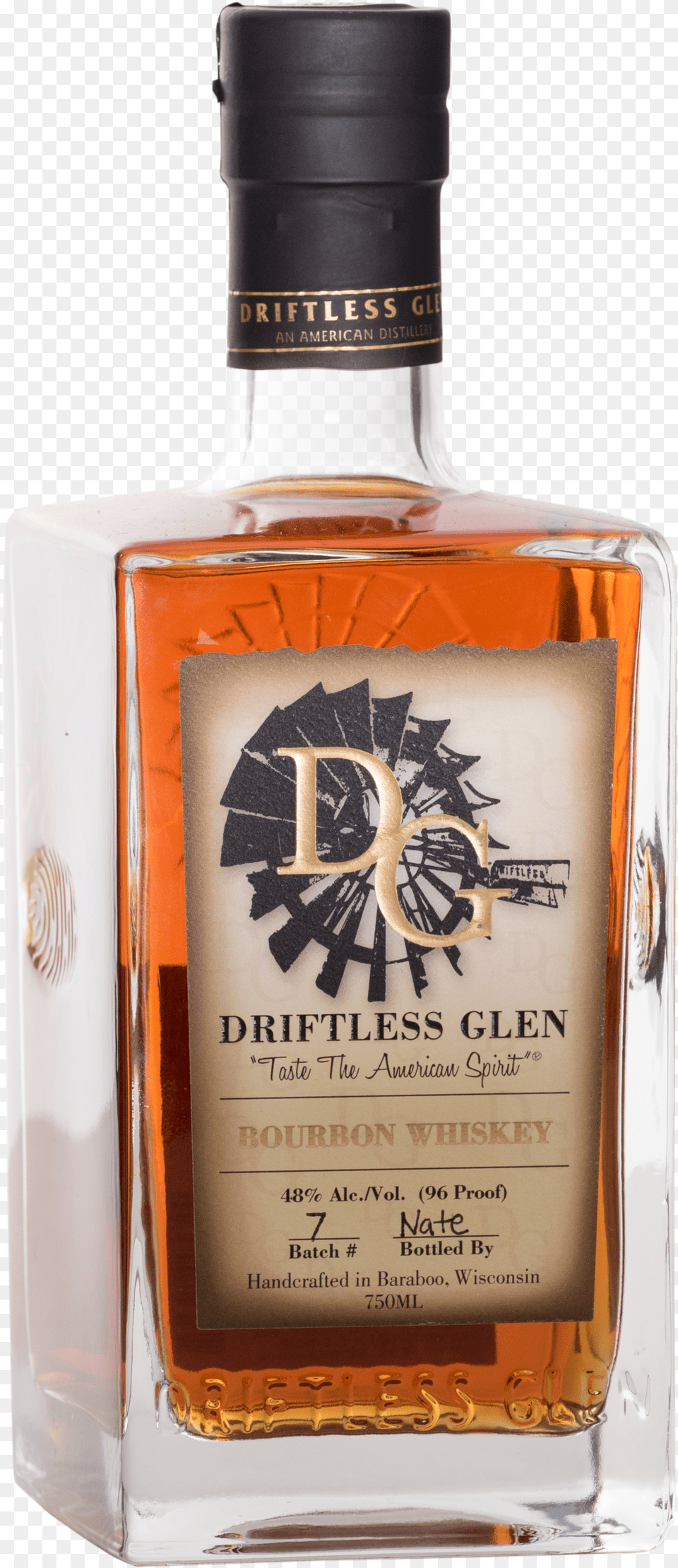 Driftless Glen Bourbon Whiskey Free Transparent Png