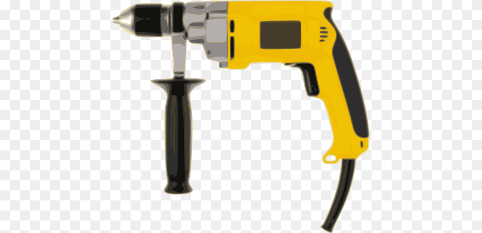 Drill Clipart, Device, Power Drill, Tool Free Transparent Png