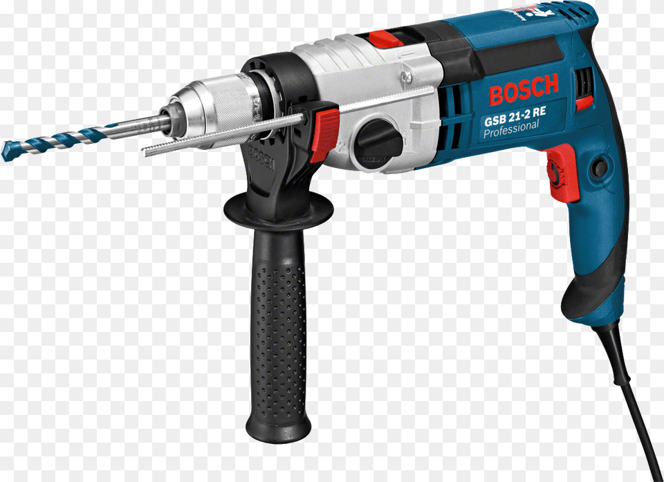 Drill Clipart Pneumatic Drill Bosch Gsb 21 2 Re, Device, Power Drill, Tool Free Png Download
