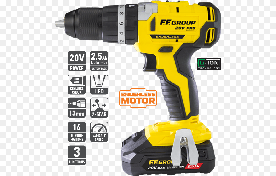 Drill Ff Group Power Tools, Device, Power Drill, Tool Free Transparent Png