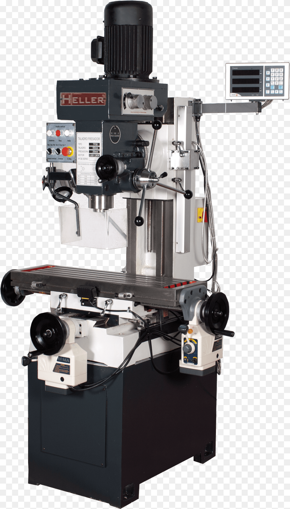 Drilling Milling Machine Heller Tf50 Cnc Mill Drill Machine, Gas Pump, Pump Png Image