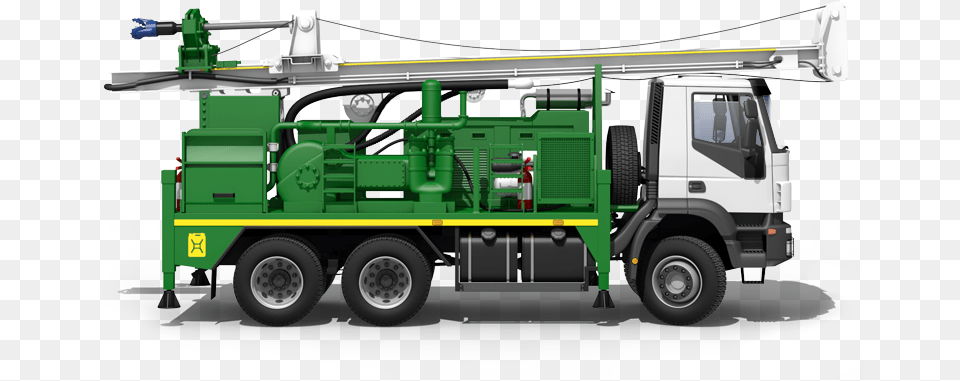 Drilling Rig Water Drilling Truck, Transportation, Vehicle, Machine, Wheel Png Image