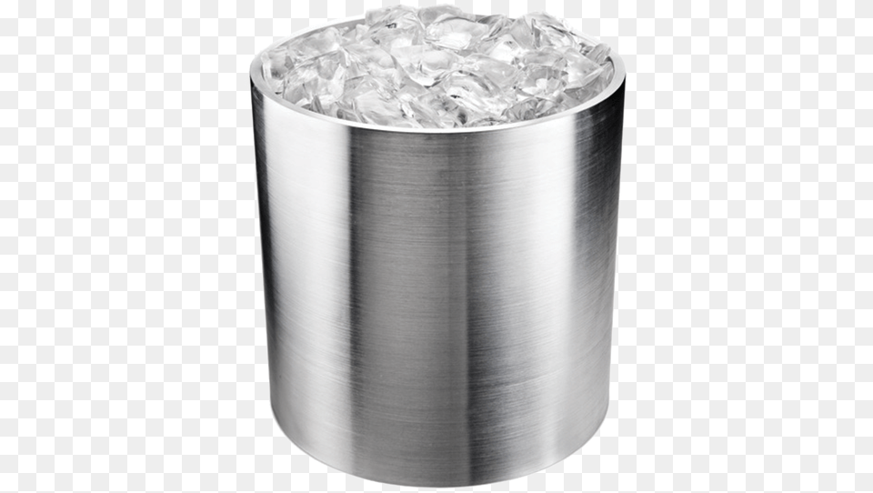 Drinique Billet Aluminum Ice Bucket For Bottle Service Ice Bucket, Aluminium Png