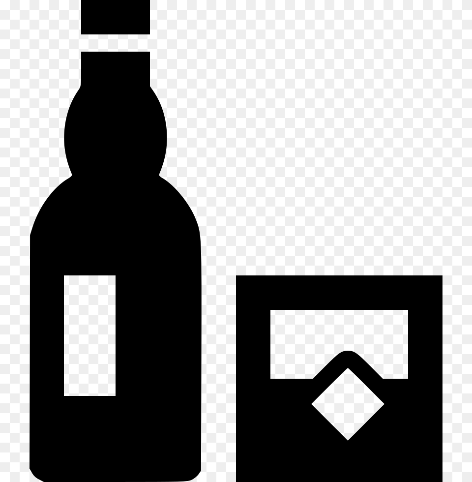 Drink Bottle Whiskey Icon Alcohol, Beverage, Liquor, Wine Free Png Download