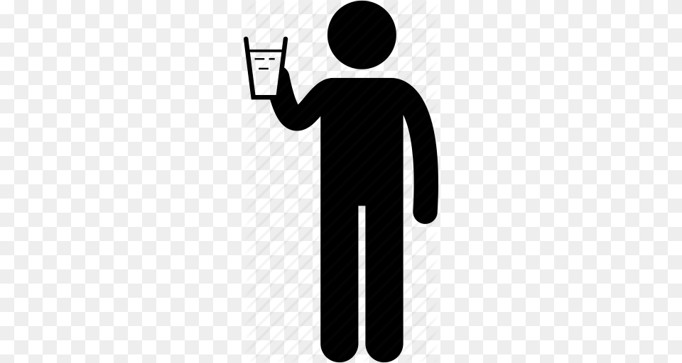 Drink Drinking Glass Man People Person Water Icon, Body Part, Hand Png Image