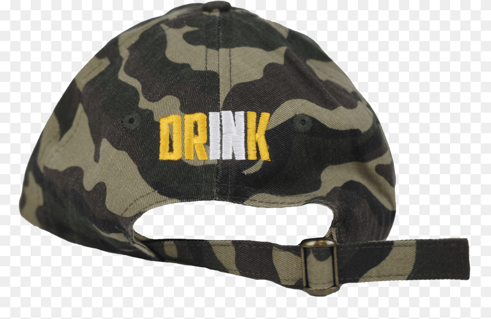 Drink Indiana Camo Dad Hatclass Lazy Beanie, Baseball Cap, Cap, Clothing, Hat Free Png