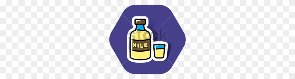Drink Milk Clipart, Bottle, Alcohol, Beverage, Liquor Png Image
