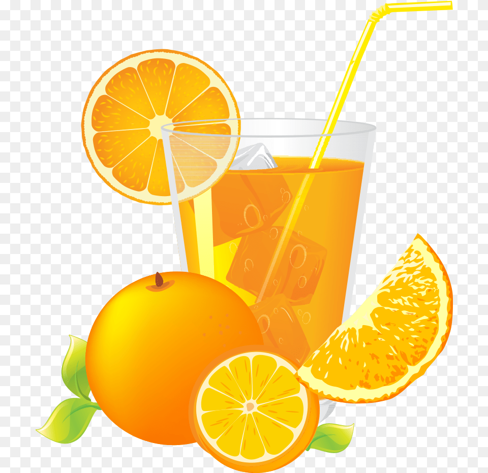 Drink Orange Juice Cartoon, Beverage, Orange Juice, Citrus Fruit, Food Png Image