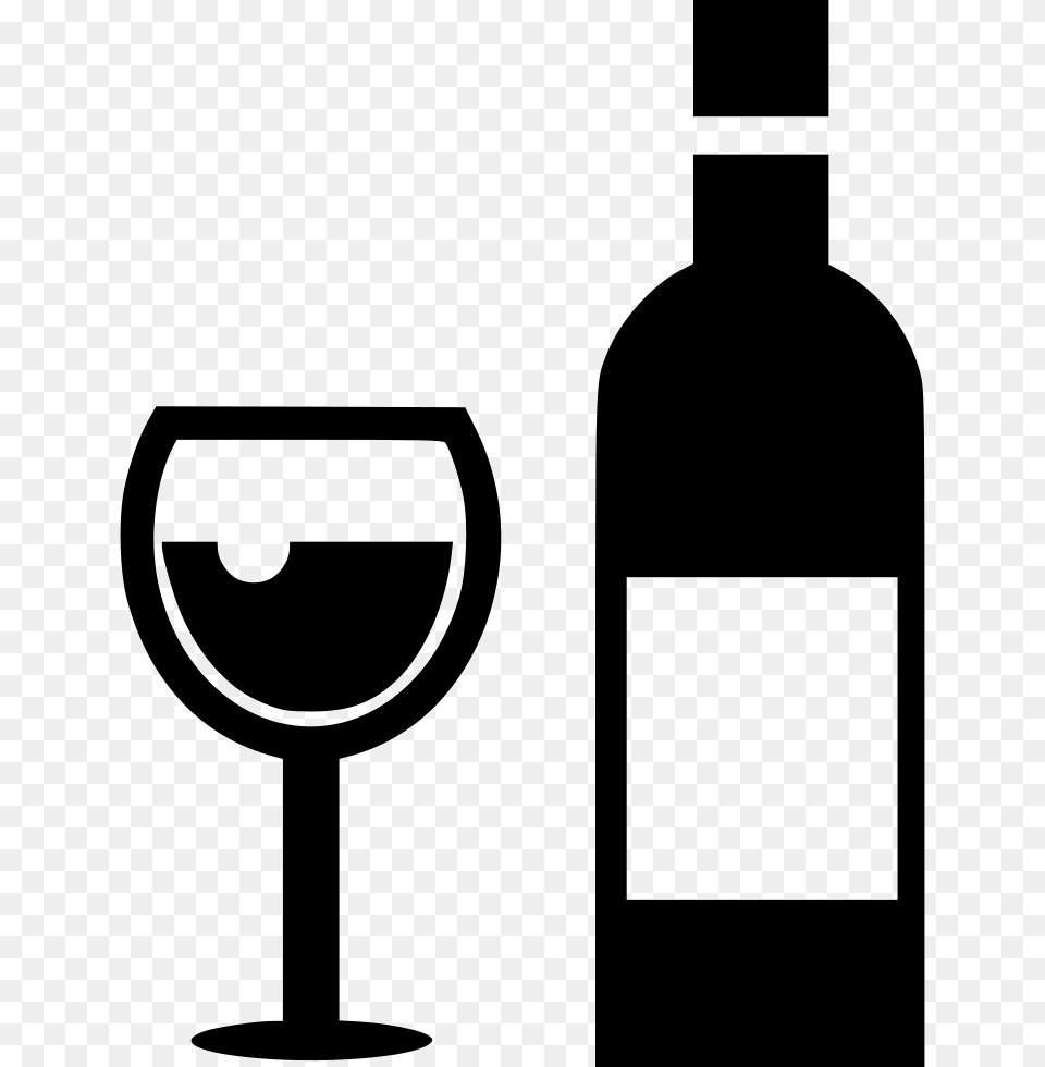 Drink Restaurant Bottle Wine Beverage Glass Alcohol Icon, Liquor, Wine Bottle, Red Wine, Wine Glass Png Image