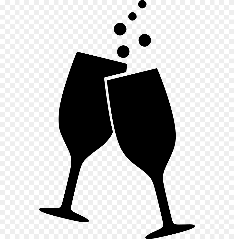 Drink Wine Glasses Splash Alcohol Cheers Beverage Comments Wine Glass Cheers Clipart, Wine Glass, Liquor, Stencil, Fish Png Image