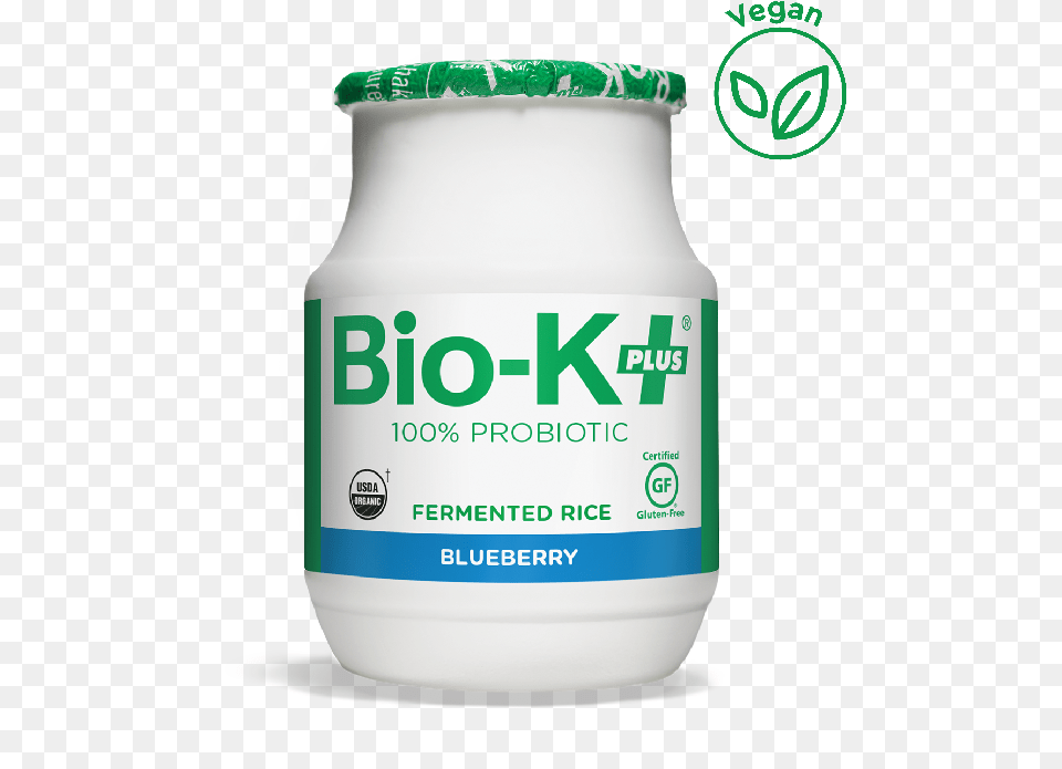 Drinkable Vegan Probiotic Blueberry Bio K Probiotic, Dessert, Food, Yogurt, Ketchup Free Transparent Png