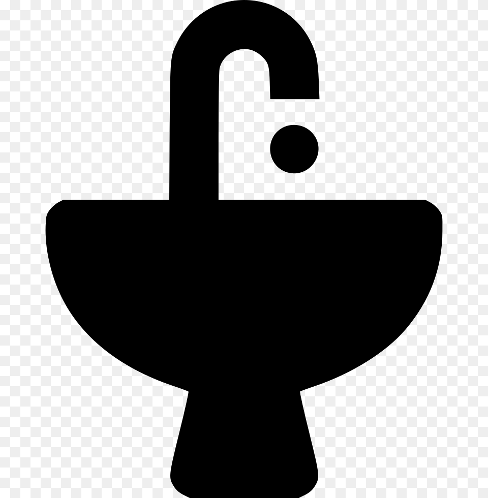 Drinking Fountain Icon, Water, Architecture, Stencil, Silhouette Free Png Download