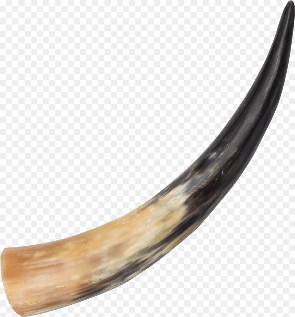 Drinking Horn Dagger Arkansas Toothpick Animal Horn, Ivory, Brass Section, Musical Instrument, Blade Free Png Download