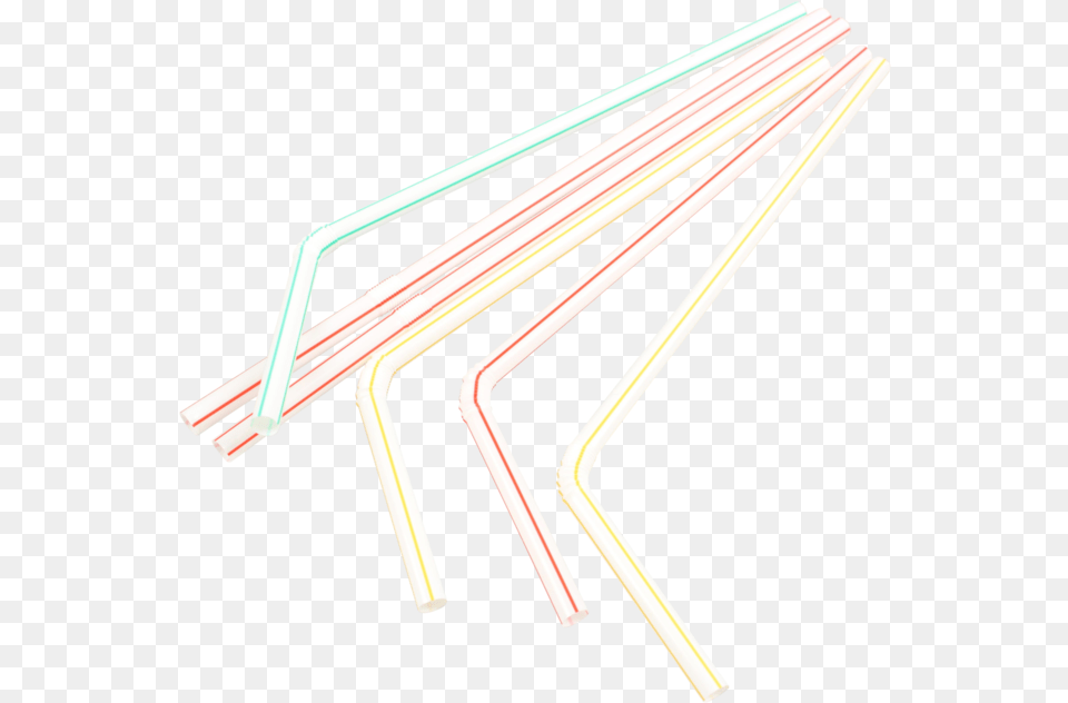 Drinking Straw Bendy Pp 210mm Assorted Diagram, Bow, Weapon Png Image