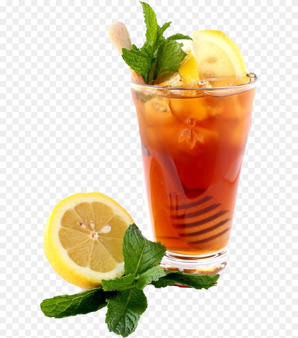 Drinks Iced Tea, Herbs, Plant, Mint, Mojito Free Transparent Png