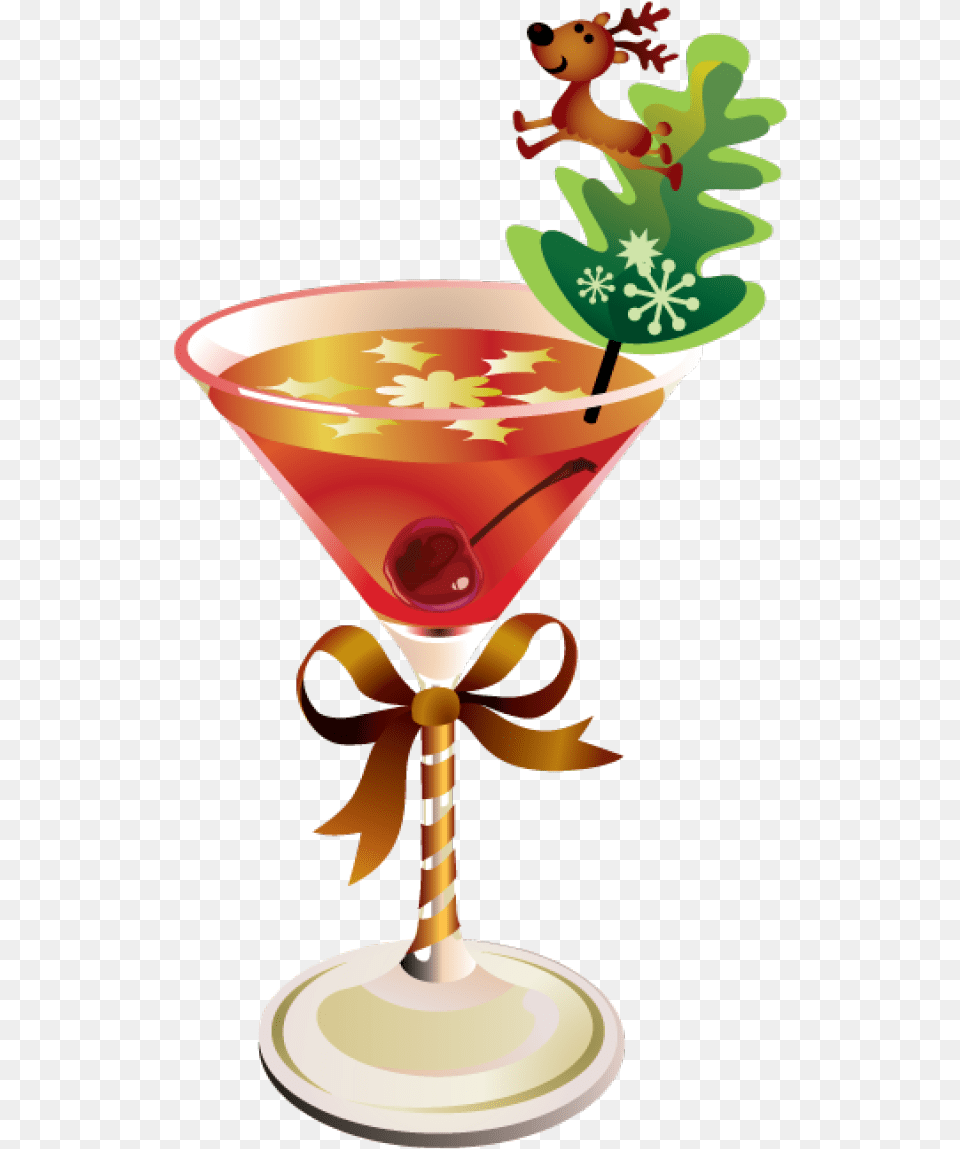 Drinks With Umbrella Transparent Background Christmas Cocktail Clipart, Alcohol, Beverage, Martini, Smoke Pipe Png Image