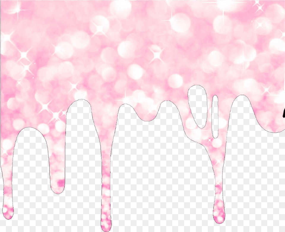 Drip Melt Slime Pink Glitter Freetoedit Slime Free Png