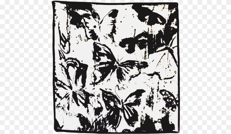 Drip Pattern On White Silk Silk, Art, Stencil, Floral Design, Graphics Png