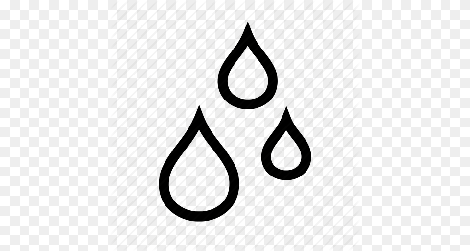 Dripping Drop Drops Rain Water Weather Icon, Scissors Png