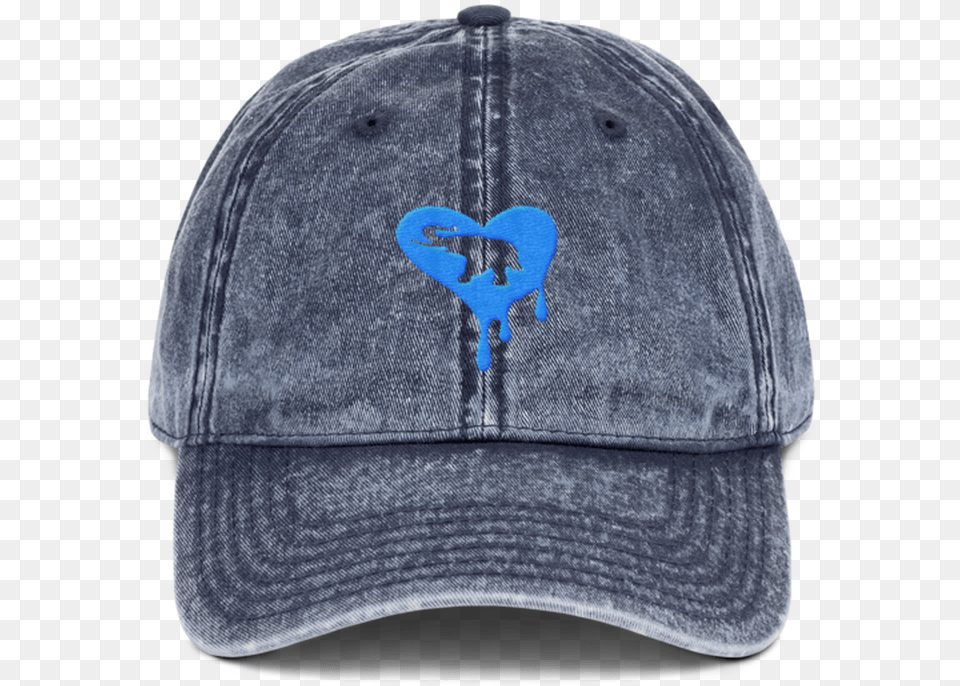 Dripping Heart Dad Hat Angry Elephant Blue Hat, Baseball Cap, Cap, Clothing Free Transparent Png